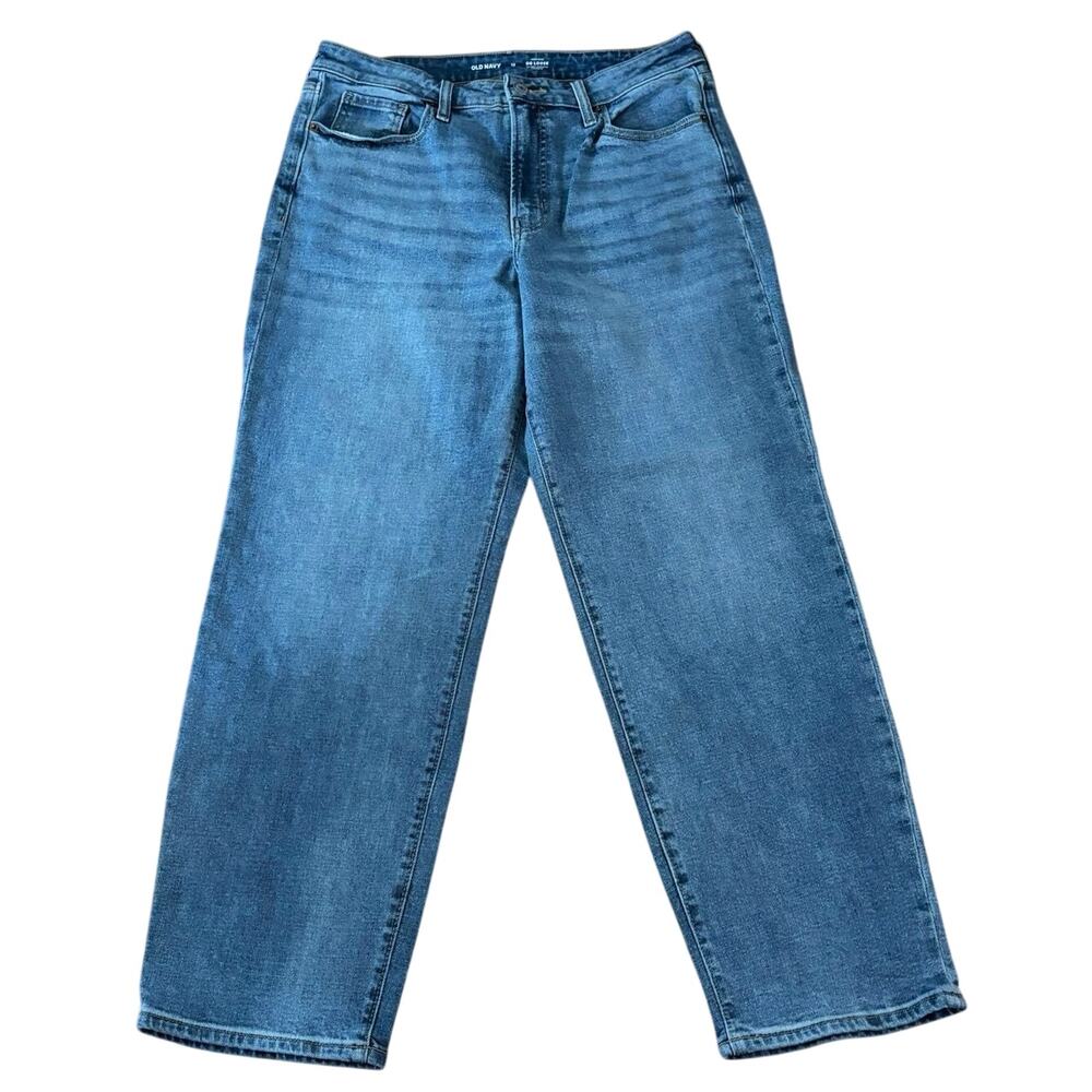 Old Navy Size 12 OG Loose Jeans High Rise Courtney Wash